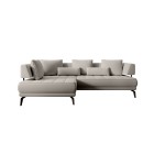 Narożnik GIOTTO L Lewostronnyelektryczna regulacja siedziska tkanina PERFECT HARMONY 04 WERSAL