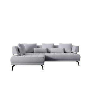 Narożnik GIOTTO L Lewostronnyelektryczna regulacja siedziska tkanina PERFECT HARMONY 80 WERSAL