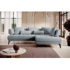 Narożnik GIOTTO L Prawostronnyelektryczna regulacja siedziska tkanina PERFECT HARMONY 85 WERSAL