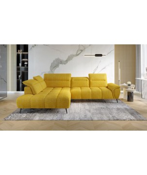 Narożnik MONTANA L układ L Lewostronny z elektryczną regulacją siedziska WERSAL