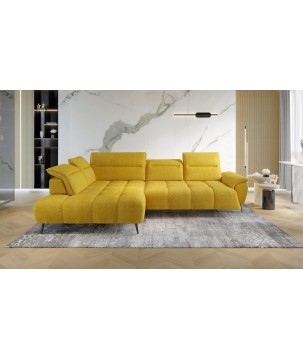 Narożnik MONTANA L układ L Lewostronny z elektryczną regulacją siedziska WERSAL