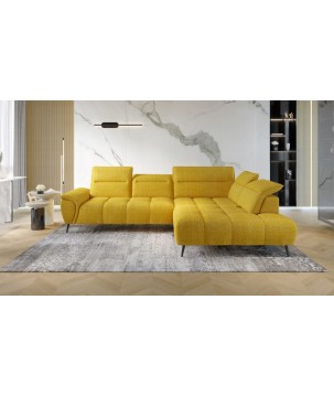 Narożnik MONTANA L układ L Prawostronny z elektryczną regulacją siedziska WERSAL