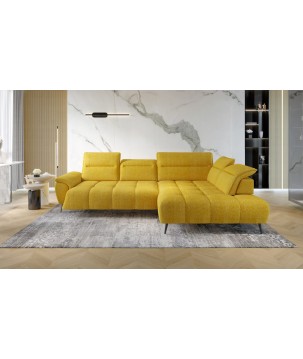 Narożnik MONTANA L układ L Prawostronny z elektryczną regulacją siedziska WERSAL