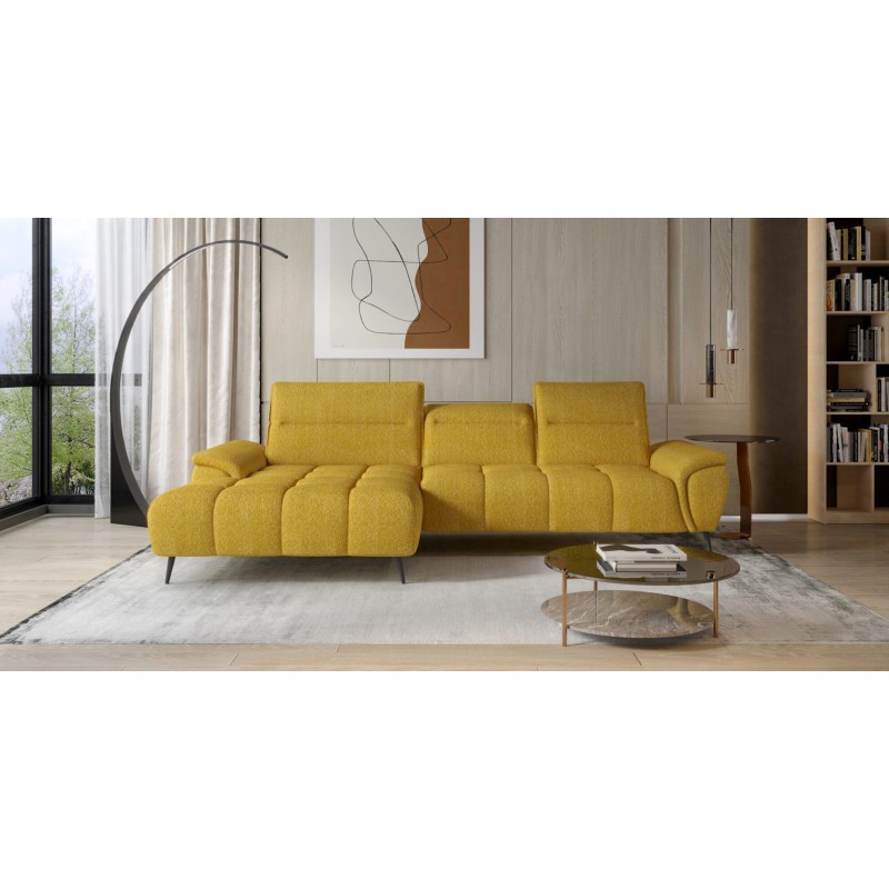 Narożnik MONTANA XL układ U Lewostronny z elektryczną regulacją siedziska WERSAL