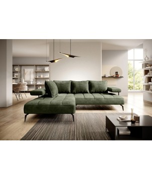 Narożnik MONTELLA S układ L Lewostronny z elektryczną regulacją siedziska WERSAL