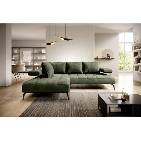 Narożnik MONTELLA S układ L Lewostronny z elektryczną regulacją siedziska WERSAL