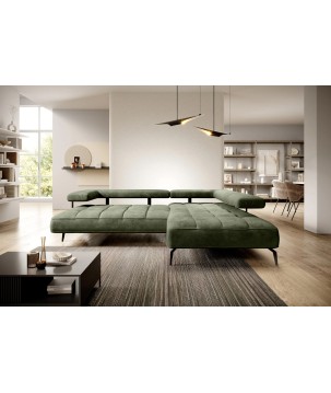 Narożnik MONTELLA S układ L Prawostronny z elektryczną regulacją siedziska WERSAL