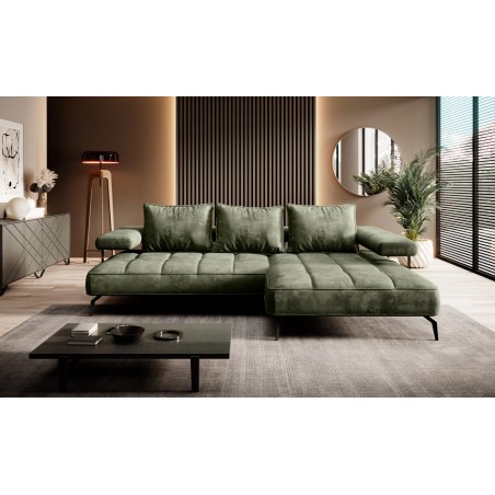 Narożnik MONTELLA XL układ U Prawostronny z elektryczną regulacją siedziska WERSAL