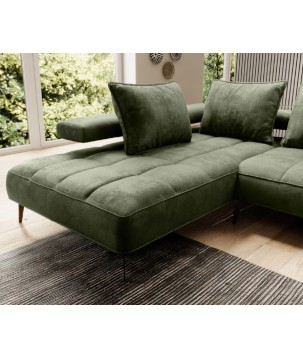 Narożnik MONTELLA XL układ U Lewostronny z elektryczną regulacją siedziska WERSAL