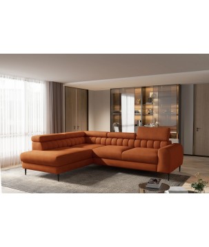 Narożnik NAVAS S układ L Lewostronny z funkcją spania WERSAL