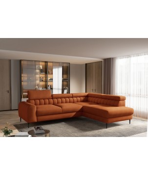 Narożnik NAVAS S układ L Prawostronny z funkcją spania WERSAL