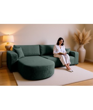 Narożnik BIS XL Uniwersalny z funkcją spania POSO 14 DomoHome