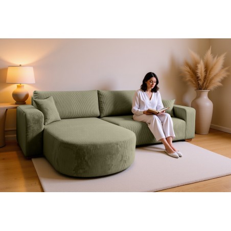 Narożnik BIS XL Uniwersalny z funkcją spania POSO 46 DomoHome