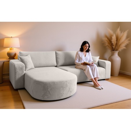 Narożnik BIS XL Uniwersalny z funkcją spania POSO 100 DomoHome