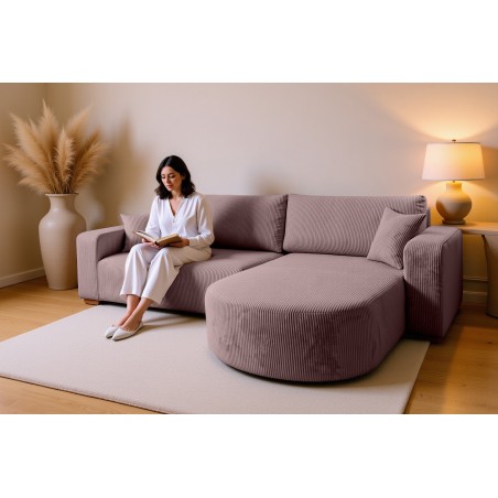 Narożnik BIS XL Uniwersalny z funkcją spania POSO 27 DomoHome