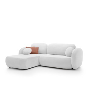 Narożnik OLIO Lewostronny w tkaninie Aragon 01