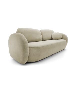 Sofa OLIO z funkcja spania i pojemnikiem BEŻOWY ARAGON 03