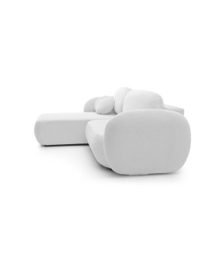 Narożnik OLIO Lewostronny w tkaninie Aragon 01