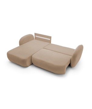 Narożnik OLIO Lewostronny w tkaninie Aragon 14