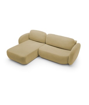 Narożnik OLIO Lewostronny w tkaninie Aragon 35