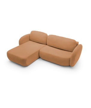 Narożnik OLIO Lewostronny w tkaninie Aragon 56