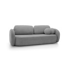 Sofa OLIO z funkcja spania i pojemnikiem SZARY ARAGON 72