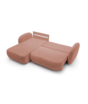 Narożnik OLIO Lewostronny w tkaninie Aragon 59