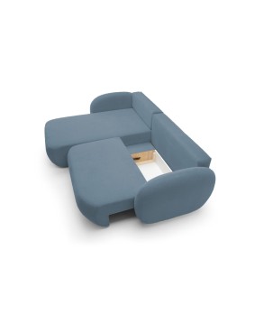 Narożnik OLIO Lewostronny w tkaninie Aragon 74