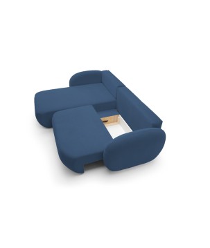 Narożnik OLIO Lewostronny w tkaninie Aragon 79