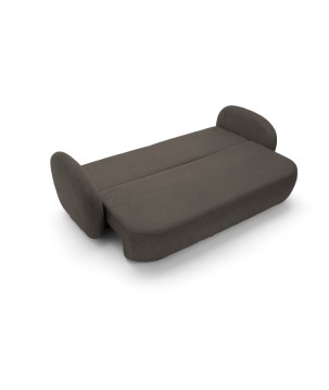 Sofa OLIO z funkcja spania i pojemnikiem CIEMNY SZARY ARAGON 97