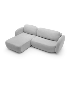 Narożnik OLIO Lewostronny w tkaninie Aragon 80