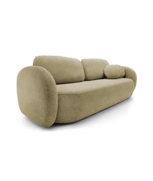 Sofa OLIO z funkcja spania i pojemnikiem OLIWKOWY ARAGON 35