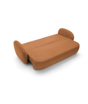 Sofa OLIO z funkcja spania i pojemnikiem MIEDZIANY ARAGON 56
