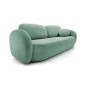 Sofa OLIO z funkcja spania i pojemnikiem TURKUSOWY ARAGON 75