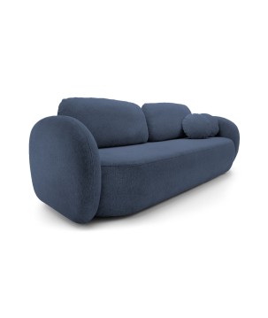 Sofa OLIO z funkcja spania i pojemnikiem NIEBIESKI ARAGON 79