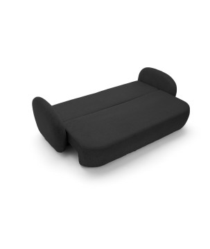 Sofa OLIO z funkcja spania i pojemnikiem ANTRACYTOWY ARAGON 99