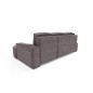Narożnik MOLLY Lewostronny z funkcją spania, wolnostojący tkanina ABRIAMO 07 Szary
