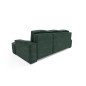 Narożnik MOLLY Prawostronny z funkcją spania, wolnostojący tkanina ABRIAMO 09 Zielony