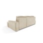 Narożnik MOLLY Prawostronny z funkcją spania, wolnostojący tkanina CURIO 09 Beżowy