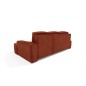 Narożnik MOLLY Prawostronny z funkcją spania, wolnostojący tkanina CURIO 55 Miedziany