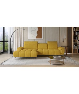 Narożnik MONTANA S układ L Lewostronny z elektryczną regulacją siedziska WERSAL