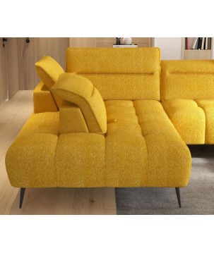 Narożnik MONTANA XL układ U Lewostronny z elektryczną regulacją siedziska WERSAL