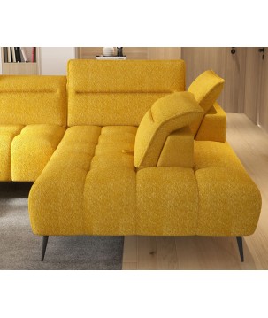 Narożnik MONTANA XL układ U Prawostronny z elektryczną regulacją siedziska WERSAL