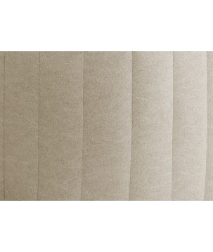 Pufa LAREN w kolorze kremowym w tkaninie CASTEL 03