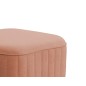 Pufa LAREN w kolorze pudrowy róż w tkaninie CASTEL 55