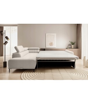 Narożnik GANDI 120 Lewostronny system włoski Salvador 01 Beżowy WERSAL