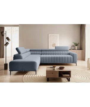 Narożnik GANDI 120 Lewostronny system włoski Salvador 14 Szary WERSAL