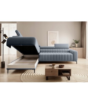 Narożnik GANDI 120 Lewostronny system włoski Salvador 14 Szary WERSAL