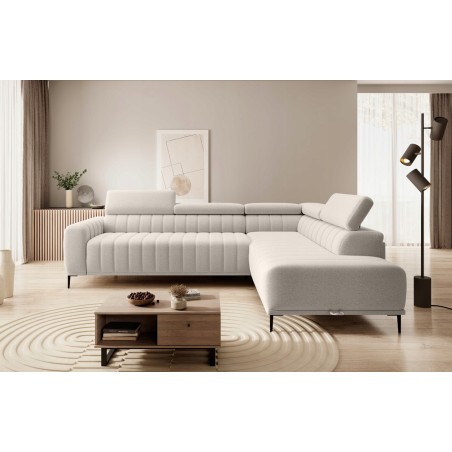 Narożnik GANDI 120 Prawostronny system włoski Salvador 01 Beżowy WERSAL