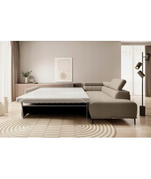 Narożnik GANDI 120 Prawostronny system włoski Salvador 03 Cappucino WERSAL